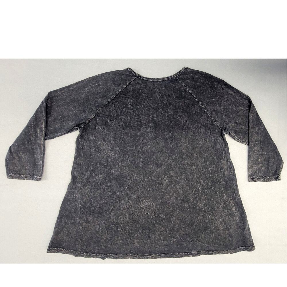 Jess & Jane Sunflower Mineral Wash Tunic Large - Picture 5 of 10